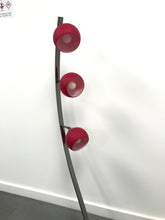 Load image into Gallery viewer, Danalight Cocoon Floor Lamp With Red Glass Shades
