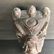 Load image into Gallery viewer, Vintage Wooden Tibetan Mask
