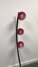 Load image into Gallery viewer, Danalight Cocoon Floor Lamp With Red Glass Shades
