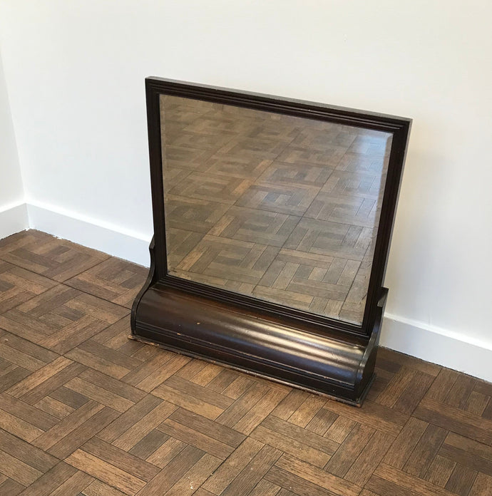 Dresser Top Mirror With Flip Up Storage