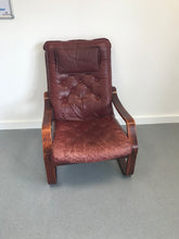 Load image into Gallery viewer, Vintage Bentwood Armchair With Stool
