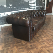 Load image into Gallery viewer, Vintage Chesterfield 3 Seater Sofa
