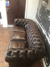 Load image into Gallery viewer, Vintage Chesterfield 3 Seater Sofa
