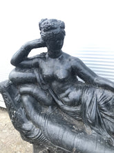 Load image into Gallery viewer, Semi Nude Reclining Lady Garden Ornament
