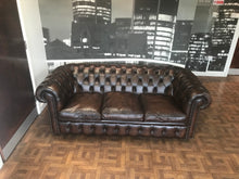 Load image into Gallery viewer, Vintage Chesterfield 3 Seater Sofa
