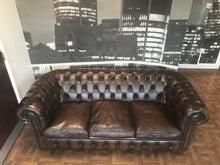 Load image into Gallery viewer, Vintage Chesterfield 3 Seater Sofa
