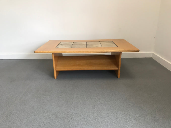 Gangso Mobler Teak Tiled Coffee Table