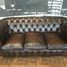 Load image into Gallery viewer, Vintage Chesterfield 3 Seater Sofa
