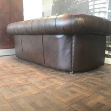 Load image into Gallery viewer, Vintage Chesterfield 3 Seater Sofa
