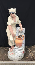 Load image into Gallery viewer, Lady Fetching Water Garden Ornament
